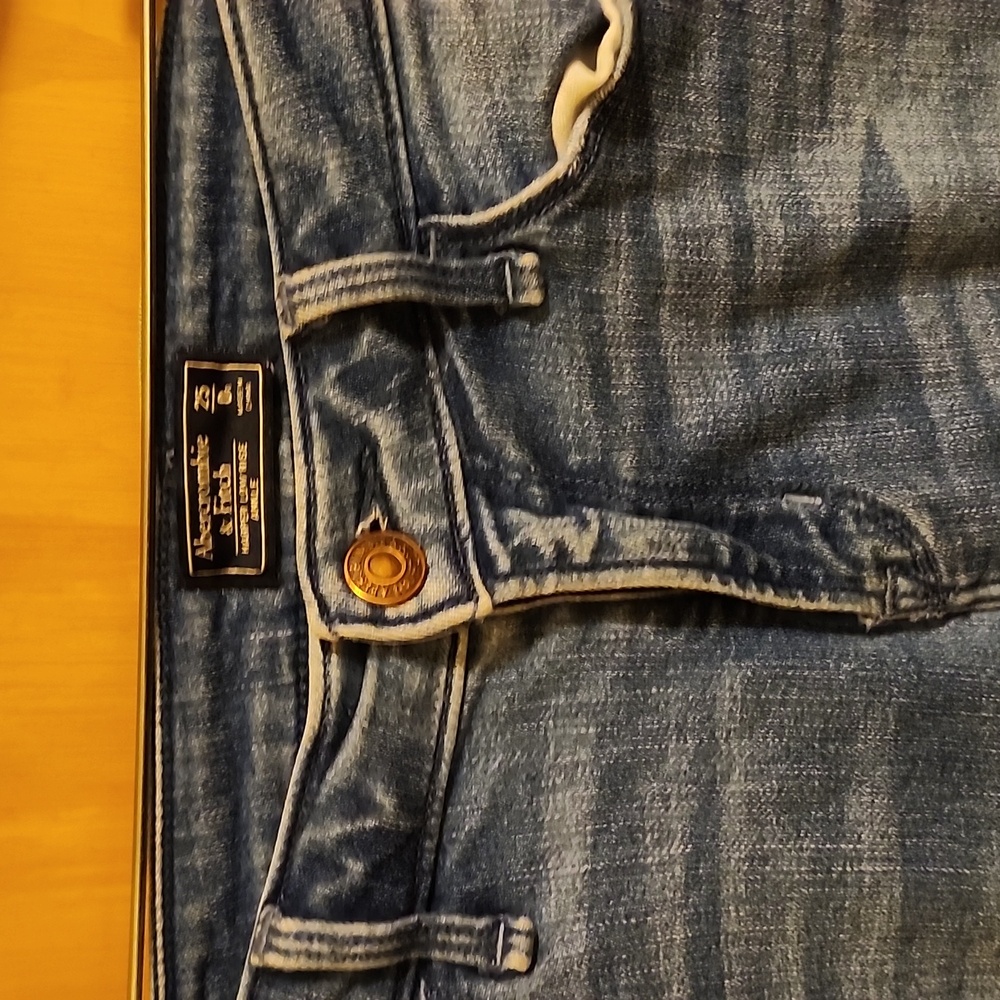 Abercrombie & Fitch Harper Low Rise Ankle Size 25/0 Distressed Jeans - Picture 3 of 7